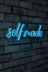 Lampă neon Self Made, Diverse culori, 48x16x2 cm - Albastru | SKU: 395NGR1714 | Lampă neon Self Made, 48x16x2 cm, varianta Albastru, produs pentru amenajarea locuinței, disponibil online în România la CasaMob