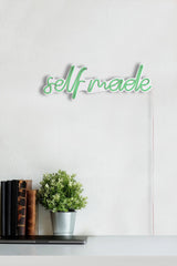 Lampă neon Self Made, Diverse culori, 48x16x2 cm - Verde | SKU: 395NGR1715 | Lampă neon Self Made, 48x16x2 cm, varianta Verde, produs pentru amenajarea locuinței, disponibil online în România la CasaMob