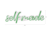 Lampă neon Self Made, Diverse culori, 48x16x2 cm - Verde | SKU: 395NGR1715 | Lampă neon Self Made, 48x16x2 cm, varianta Verde, produs pentru amenajarea locuinței, disponibil online în România la CasaMob