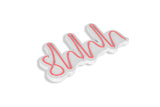 Lampă neon Shhh, Diverse culori, 34x17x2 cm - Roz | SKU: 395NGR1727 | Lampă neon Shhh, 34x17x2 cm, varianta Roz, produs pentru amenajarea locuinței, disponibil online în România la CasaMob