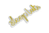 Lampă neon Sleep Late, Diverse culori, 46x20x2 cm - Galben | SKU: 395NGR1731 | Lampă neon Sleep Late, 46x20x2 cm, varianta Galben, produs pentru amenajarea locuinței, disponibil online în România la CasaMob