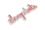 Lampă neon Sleep Late, Diverse culori, 46x20x2 cm - Roz | SKU: 395NGR1732 | Lampă neon Sleep Late, 46x20x2 cm, varianta Roz, produs pentru amenajarea locuinței, disponibil online în România la CasaMob
