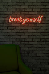 Lampă neon Treat Yourself, Diverse culori, 71x20x2 cm - Roșu | SKU: 395NGR1742 | Lampă neon Treat Yourself, 71x20x2 cm, varianta Roșu, produs pentru amenajarea locuinței, disponibil online în România la CasaMob