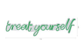 Lampă neon Treat Yourself, Diverse culori, 71x20x2 cm - Verde | SKU: 395NGR1744 | Lampă neon Treat Yourself, 71x20x2 cm, varianta Verde, produs pentru amenajarea locuinței, disponibil online în România la CasaMob