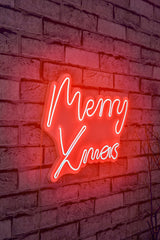 Lampă neon Merry Christmas, Diverse culori, 43x33x2 cm - Roșu | SKU: 395NGR1948 | Lampă neon Merry Christmas, 43x33x2 cm, varianta Roșu, produs pentru amenajarea locuinței, disponibil online în România la CasaMob