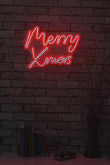 Lampă neon Merry Christmas, Diverse culori, 43x33x2 cm - Roșu | SKU: 395NGR1948 | Lampă neon Merry Christmas, 43x33x2 cm, varianta Roșu, produs pentru amenajarea locuinței, disponibil online în România la CasaMob