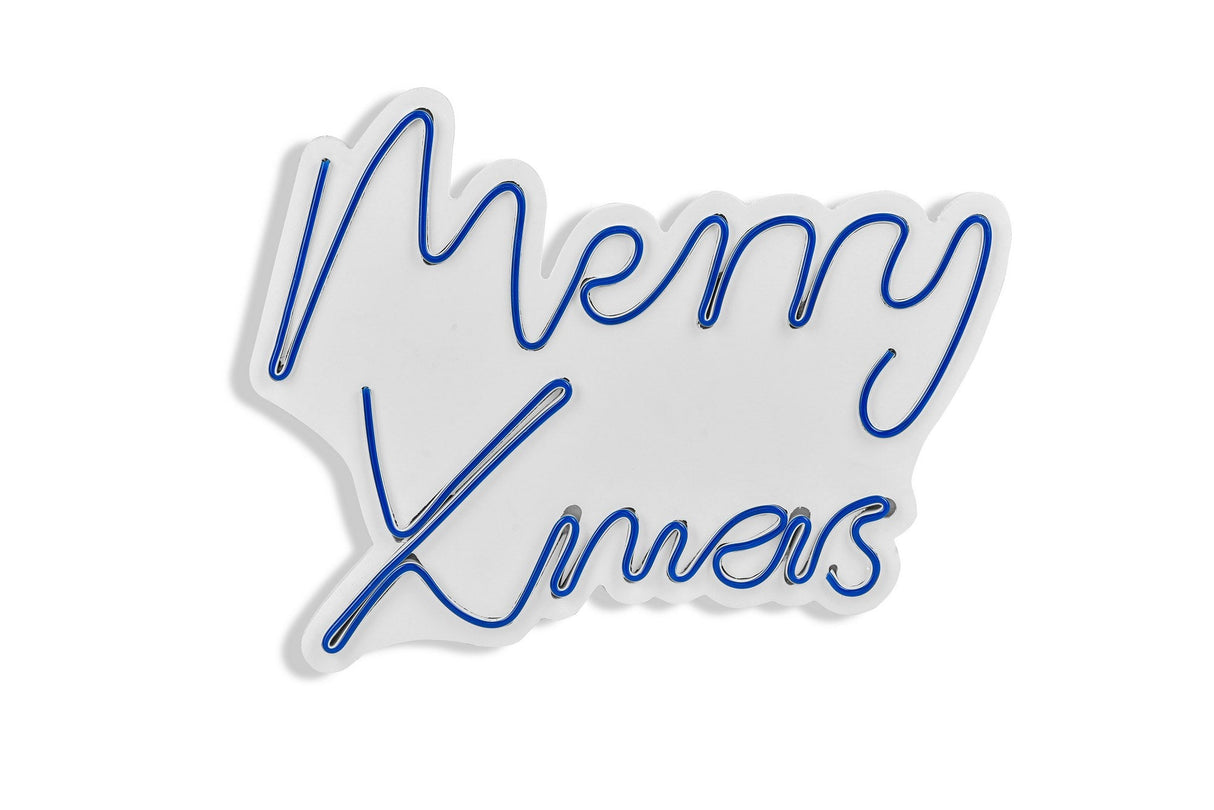 Lampă neon Merry Christmas, Diverse culori, 43x33x2 cm - Albastru | SKU: 395NGR1949 | Lampă neon Merry Christmas, 43x33x2 cm, varianta Albastru, produs pentru amenajarea locuinței, disponibil online în România la CasaMob
