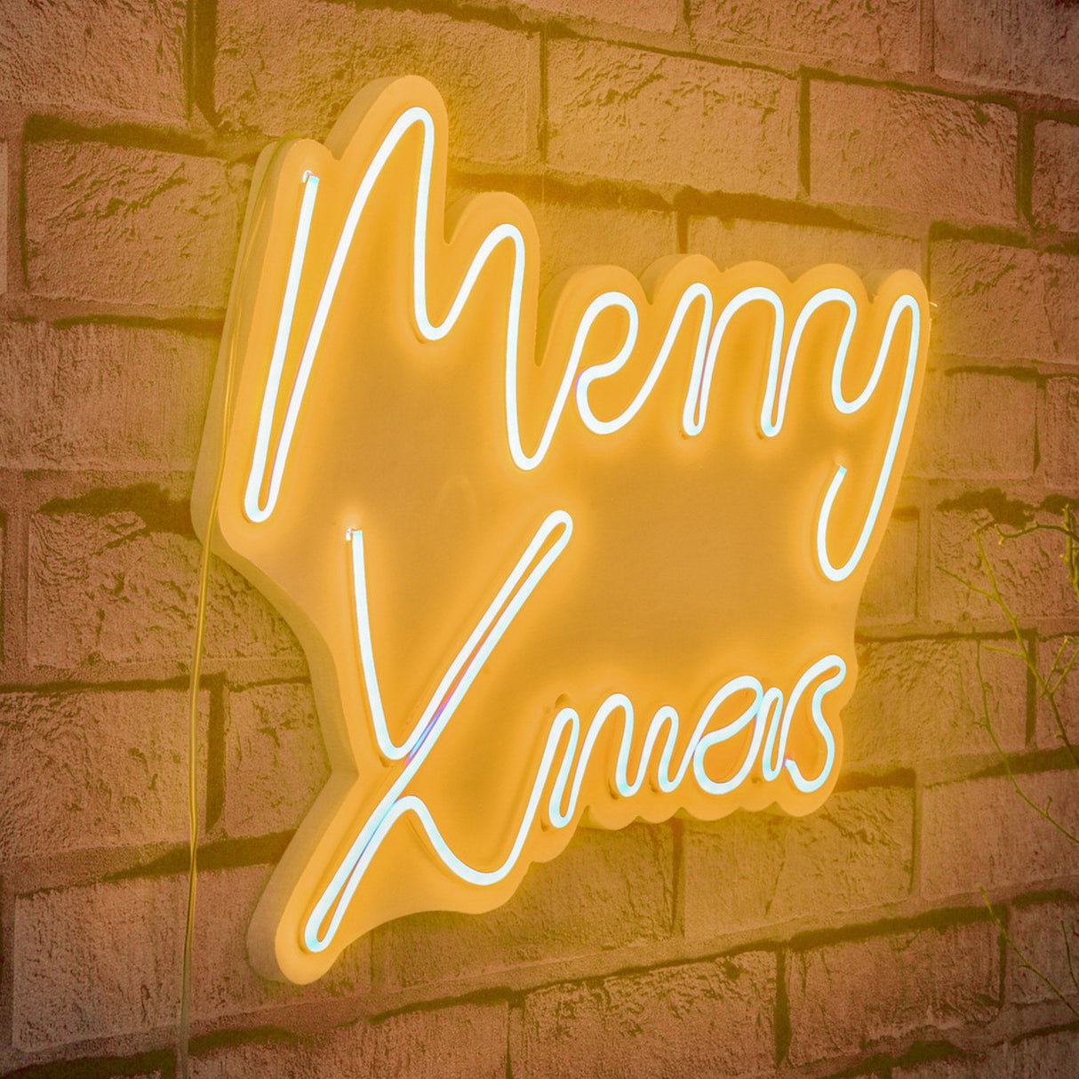 Lampă neon Merry Christmas, Diverse culori, 43x33x2 cm - Galben | SKU: 395NGR1951 | Lampă neon Merry Christmas, 43x33x2 cm, varianta Galben, produs pentru amenajarea locuinței, disponibil online în România la CasaMob