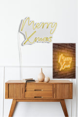 Lampă neon Merry Christmas, Diverse culori, 43x33x2 cm - Galben | SKU: 395NGR1951 | Lampă neon Merry Christmas, 43x33x2 cm, varianta Galben, produs pentru amenajarea locuinței, disponibil online în România la CasaMob