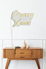 Lampă neon Merry Christmas, Diverse culori, 43x33x2 cm - Galben | SKU: 395NGR1951 | Lampă neon Merry Christmas, 43x33x2 cm, varianta Galben, produs pentru amenajarea locuinței, disponibil online în România la CasaMob