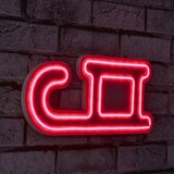 Lampă neon Sled, Diverse culori, 38x17x2 cm - Roșu | SKU: 395NGR1953 | Lampă neon Sled, 38x17x2 cm, varianta Roșu, produs pentru amenajarea locuinței, disponibil online în România la CasaMob