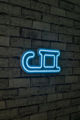 Lampă neon Sled, Diverse culori, 38x17x2 cm - Albastru | SKU: 395NGR1954 | Lampă neon Sled, 38x17x2 cm, varianta Albastru, produs pentru amenajarea locuinței, disponibil online în România la CasaMob