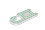 Lampă neon Sled, Diverse culori, 38x17x2 cm - Verde | SKU: 395NGR1955 | Lampă neon Sled, 38x17x2 cm, varianta Verde, produs pentru amenajarea locuinței, disponibil online în România la CasaMob