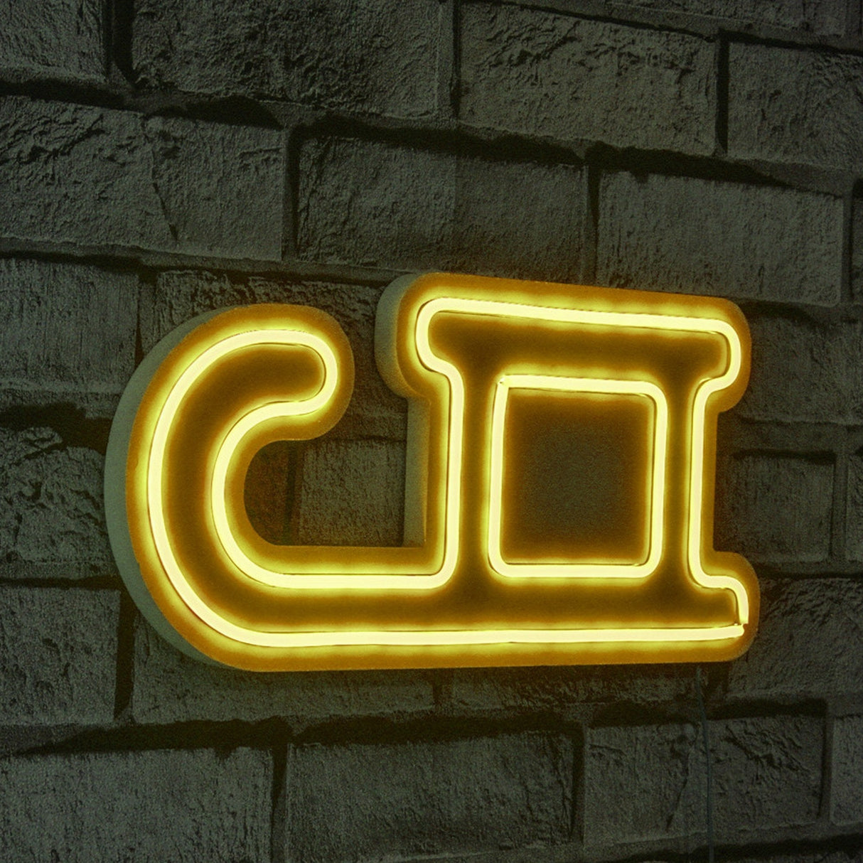 Lampă neon Sled, Diverse culori, 38x17x2 cm - Galben | SKU: 395NGR1956 | Lampă neon Sled, 38x17x2 cm, varianta Galben, produs pentru amenajarea locuinței, disponibil online în România la CasaMob