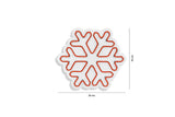 Lampă neon Snowflake, Diverse culori, 30x26x2 cm - Roșu | SKU: 395NGR1958 | Lampă neon Snowflake, 30x26x2 cm, varianta Roșu, produs pentru amenajarea locuinței, disponibil online în România la CasaMob