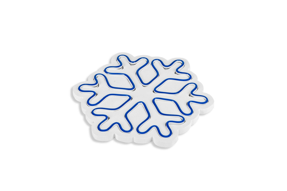 Lampă neon Snowflake, Diverse culori, 30x26x2 cm - Albastru | SKU: 395NGR1959 | Lampă neon Snowflake, 30x26x2 cm, varianta Albastru, produs pentru amenajarea locuinței, disponibil online în România la CasaMob
