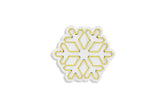 Lampă neon Snowflake, Diverse culori, 30x26x2 cm - Galben | SKU: 395NGR1961 | Lampă neon Snowflake, 30x26x2 cm, varianta Galben, produs pentru amenajarea locuinței, disponibil online în România la CasaMob