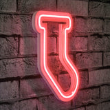 Lampă neon Socks, Diverse culori, 18x24x2 cm - Roșu | SKU: 395NGR1963 | Lampă neon Socks, 18x24x2 cm, varianta Roșu, produs pentru amenajarea locuinței, disponibil online în România la CasaMob