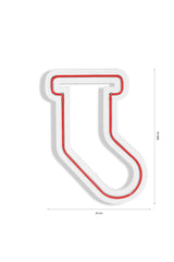 Lampă neon Socks, Diverse culori, 18x24x2 cm - Roșu | SKU: 395NGR1963 | Lampă neon Socks, 18x24x2 cm, varianta Roșu, produs pentru amenajarea locuinței, disponibil online în România la CasaMob