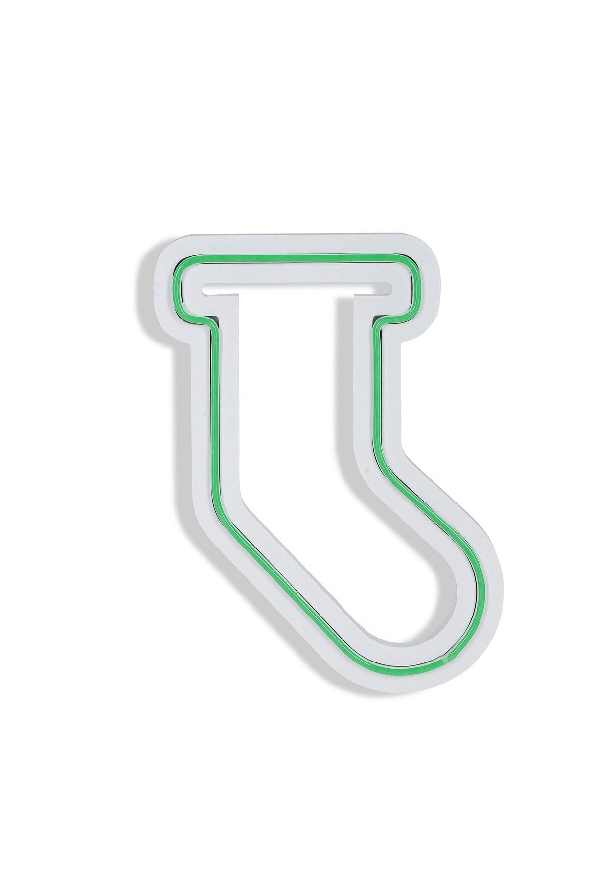 Lampă neon Socks, Diverse culori, 18x24x2 cm - Verde | SKU: 395NGR1965 | Lampă neon Socks, 18x24x2 cm, varianta Verde, produs pentru amenajarea locuinței, disponibil online în România la CasaMob