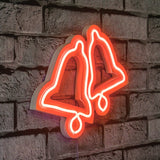 Lampă neon Bells, Diverse culori, 30x24x2 cm - Roșu | SKU: 395NGR1968 | Lampă neon Bells, 30x24x2 cm, varianta Roșu, produs pentru amenajarea locuinței, disponibil online în România la CasaMob
