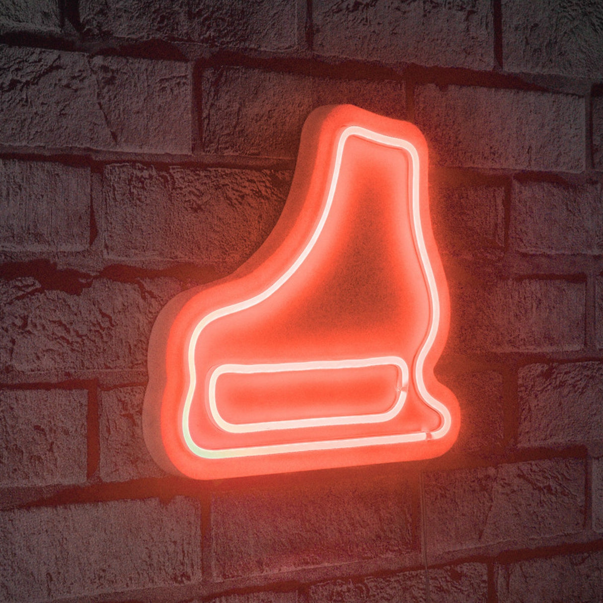 Lampă neon Ice-Skate, Diverse culori, 25x22x2 cm - Roșu | SKU: 395NGR1973 | Lampă neon Ice-Skate, 25x22x2 cm, varianta Roșu, produs pentru amenajarea locuinței, disponibil online în România la CasaMob