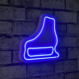 Lampă neon Ice-Skate, Diverse culori, 25x22x2 cm - Albastru | SKU: 395NGR1974 | Lampă neon Ice-Skate, 25x22x2 cm, varianta Albastru, produs pentru amenajarea locuinței, disponibil online în România la CasaMob