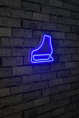 Lampă neon Ice-Skate, Diverse culori, 25x22x2 cm - Albastru | SKU: 395NGR1974 | Lampă neon Ice-Skate, 25x22x2 cm, varianta Albastru, produs pentru amenajarea locuinței, disponibil online în România la CasaMob
