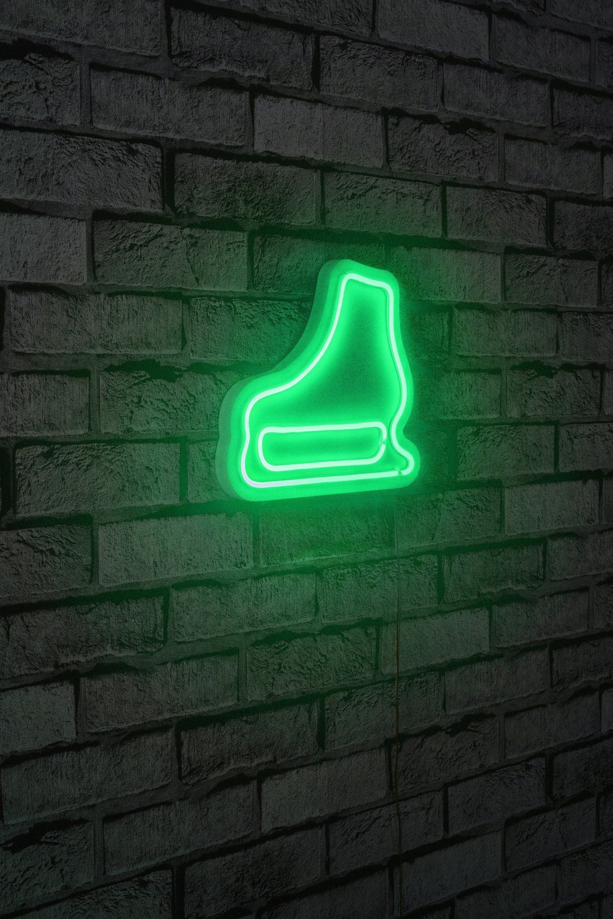 Lampă neon Ice-Skate, Diverse culori, 25x22x2 cm - Verde | SKU: 395NGR1975 | Lampă neon Ice-Skate, 25x22x2 cm, varianta Verde, produs pentru amenajarea locuinței, disponibil online în România la CasaMob
