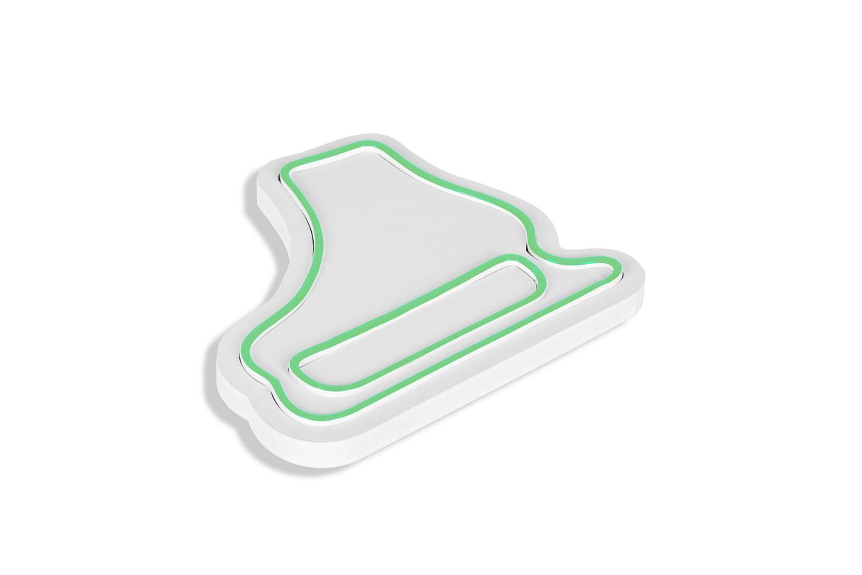 Lampă neon Ice-Skate, Diverse culori, 25x22x2 cm - Verde | SKU: 395NGR1975 | Lampă neon Ice-Skate, 25x22x2 cm, varianta Verde, produs pentru amenajarea locuinței, disponibil online în România la CasaMob