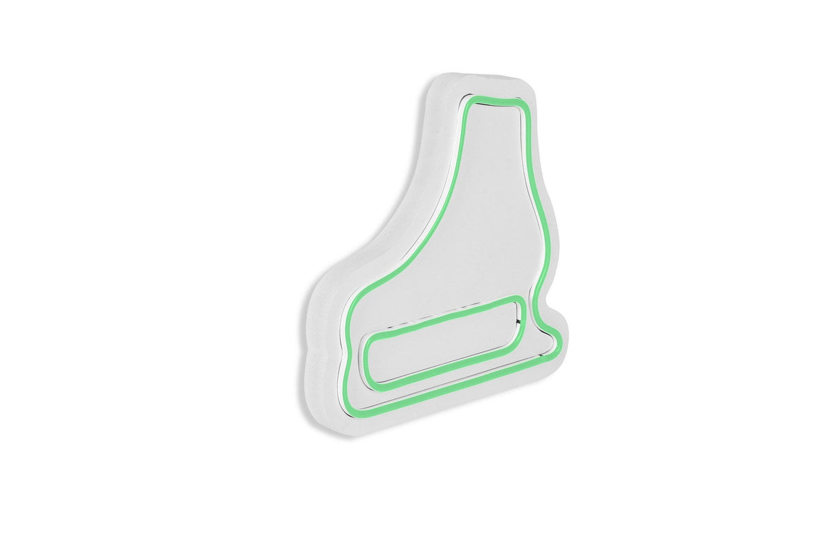 Lampă neon Ice-Skate, Diverse culori, 25x22x2 cm - Verde | SKU: 395NGR1975 | Lampă neon Ice-Skate, 25x22x2 cm, varianta Verde, produs pentru amenajarea locuinței, disponibil online în România la CasaMob
