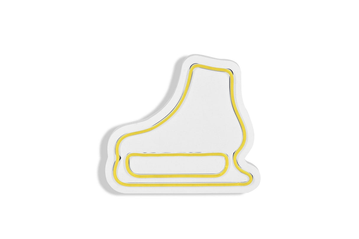 Lampă neon Ice-Skate, Diverse culori, 25x22x2 cm - Galben | SKU: 395NGR1976 | Lampă neon Ice-Skate, 25x22x2 cm, varianta Galben, produs pentru amenajarea locuinței, disponibil online în România la CasaMob