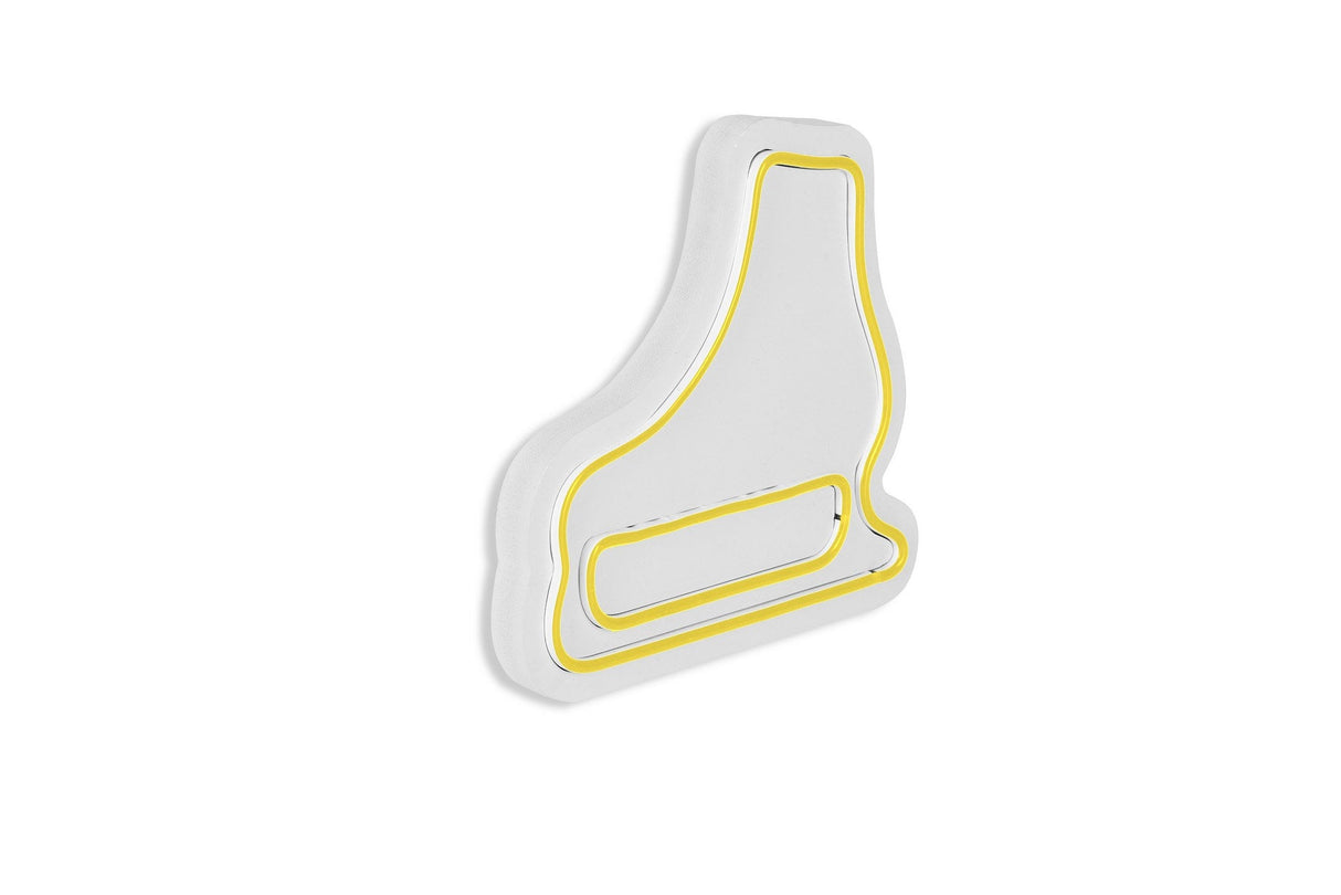Lampă neon Ice-Skate, Diverse culori, 25x22x2 cm - Galben | SKU: 395NGR1976 | Lampă neon Ice-Skate, 25x22x2 cm, varianta Galben, produs pentru amenajarea locuinței, disponibil online în România la CasaMob
