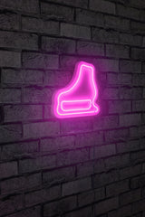 Lampă neon Ice-Skate, Diverse culori, 25x22x2 cm - Roz | SKU: 395NGR1977 | Lampă neon Ice-Skate, 25x22x2 cm, varianta Roz, produs pentru amenajarea locuinței, disponibil online în România la CasaMob