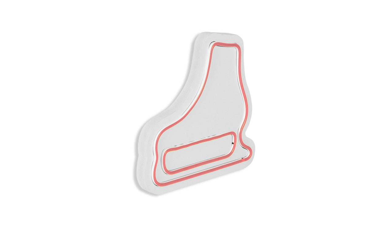 Lampă neon Ice-Skate, Diverse culori, 25x22x2 cm - Roz | SKU: 395NGR1977 | Lampă neon Ice-Skate, 25x22x2 cm, varianta Roz, produs pentru amenajarea locuinței, disponibil online în România la CasaMob