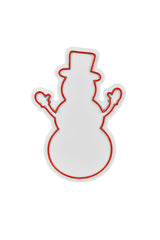 Lampă neon Snowman, Diverse culori, 18x35x2 cm - Roșu | SKU: 395NGR1978 | Lampă neon Snowman, 18x35x2 cm, varianta Roșu, produs pentru amenajarea locuinței, disponibil online în România la CasaMob