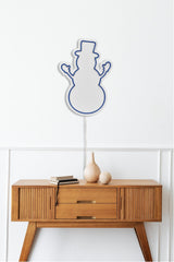 Lampă neon Snowman, Diverse culori, 18x35x2 cm - Albastru | SKU: 395NGR1979 | Lampă neon Snowman, 18x35x2 cm, varianta Albastru, produs pentru amenajarea locuinței, disponibil online în România la CasaMob