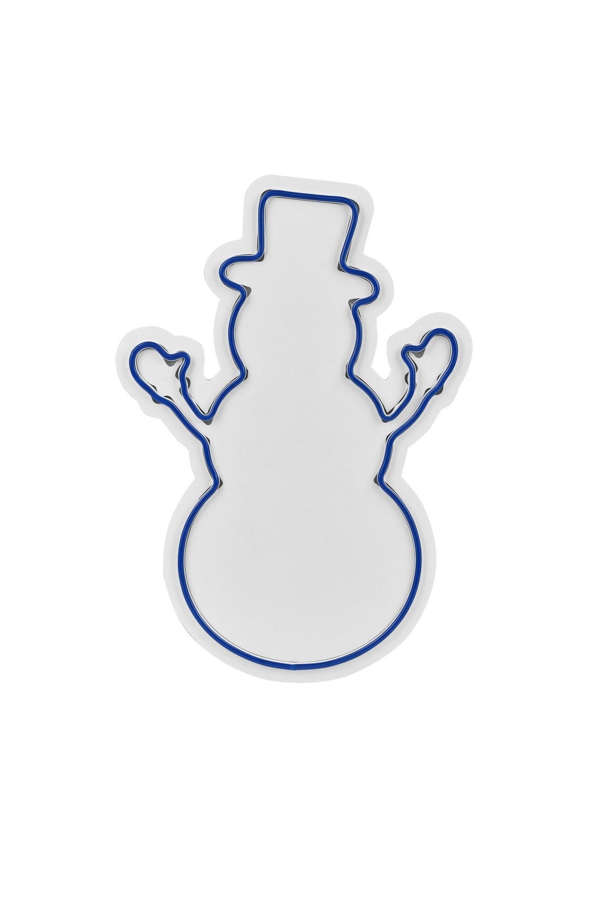 Lampă neon Snowman, Diverse culori, 18x35x2 cm - Albastru | SKU: 395NGR1979 | Lampă neon Snowman, 18x35x2 cm, varianta Albastru, produs pentru amenajarea locuinței, disponibil online în România la CasaMob