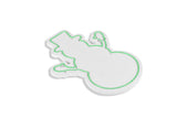 Lampă neon Snowman, Diverse culori, 18x35x2 cm - Verde | SKU: 395NGR1980 | Lampă neon Snowman, 18x35x2 cm, varianta Verde, produs pentru amenajarea locuinței, disponibil online în România la CasaMob