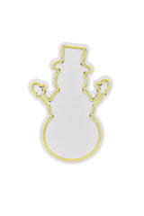 Lampă neon Snowman, Diverse culori, 18x35x2 cm - Galben | SKU: 395NGR1981 | Lampă neon Snowman, 18x35x2 cm, varianta Galben, produs pentru amenajarea locuinței, disponibil online în România la CasaMob