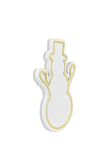 Lampă neon Snowman, Diverse culori, 18x35x2 cm - Galben | SKU: 395NGR1981 | Lampă neon Snowman, 18x35x2 cm, varianta Galben, produs pentru amenajarea locuinței, disponibil online în România la CasaMob