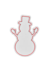 Lampă neon Snowman, Diverse culori, 18x35x2 cm - Roz | SKU: 395NGR1982 | Lampă neon Snowman, 18x35x2 cm, varianta Roz, produs pentru amenajarea locuinței, disponibil online în România la CasaMob