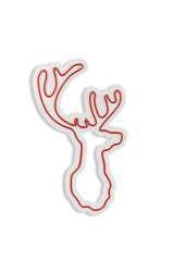 Lampă neon Deer, Diverse culori, 21x34x2 cm - Roșu | SKU: 395NGR1983 | Lampă neon Deer, 21x34x2 cm, varianta Roșu, produs pentru amenajarea locuinței, disponibil online în România la CasaMob