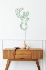 Lampă neon Deer, Diverse culori, 21x34x2 cm - Verde | SKU: 395NGR1985 | Lampă neon Deer, 21x34x2 cm, varianta Verde, produs pentru amenajarea locuinței, disponibil online în România la CasaMob