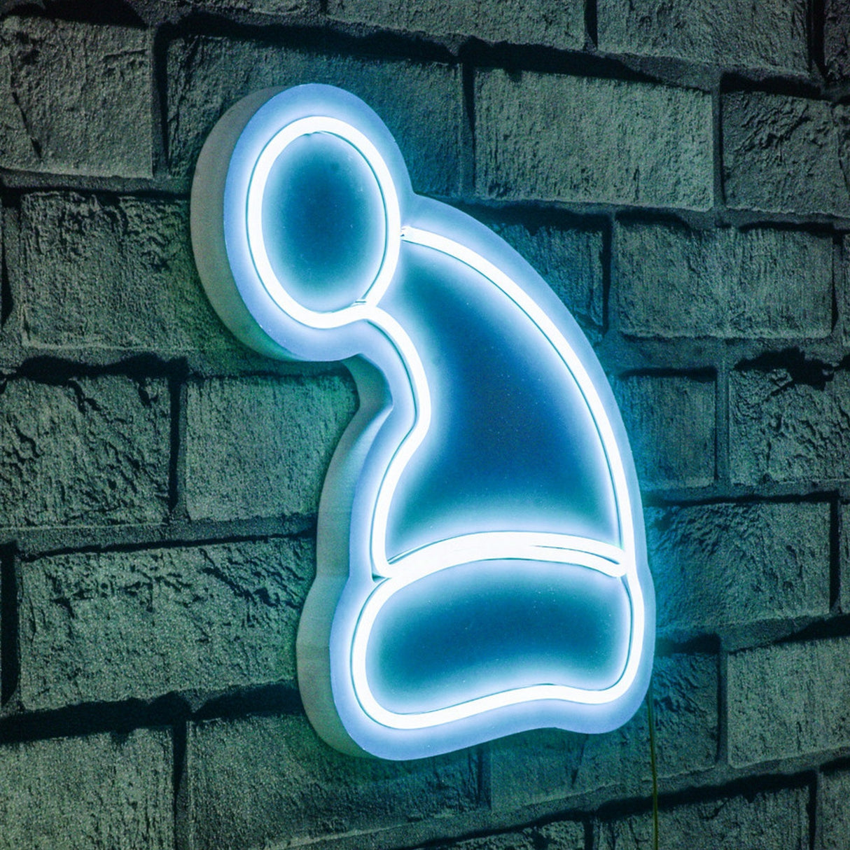 Lampă neon Santa Claus, Diverse culori, 28x26x2 cm - Albastru | SKU: 395NGR1989 | Lampă neon Santa Claus, 28x26x2 cm, varianta Albastru, produs pentru amenajarea locuinței, disponibil online în România la CasaMob
