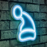 Lampă neon Santa Claus, Diverse culori, 28x26x2 cm - Albastru | SKU: 395NGR1989 | Lampă neon Santa Claus, 28x26x2 cm, varianta Albastru, produs pentru amenajarea locuinței, disponibil online în România la CasaMob