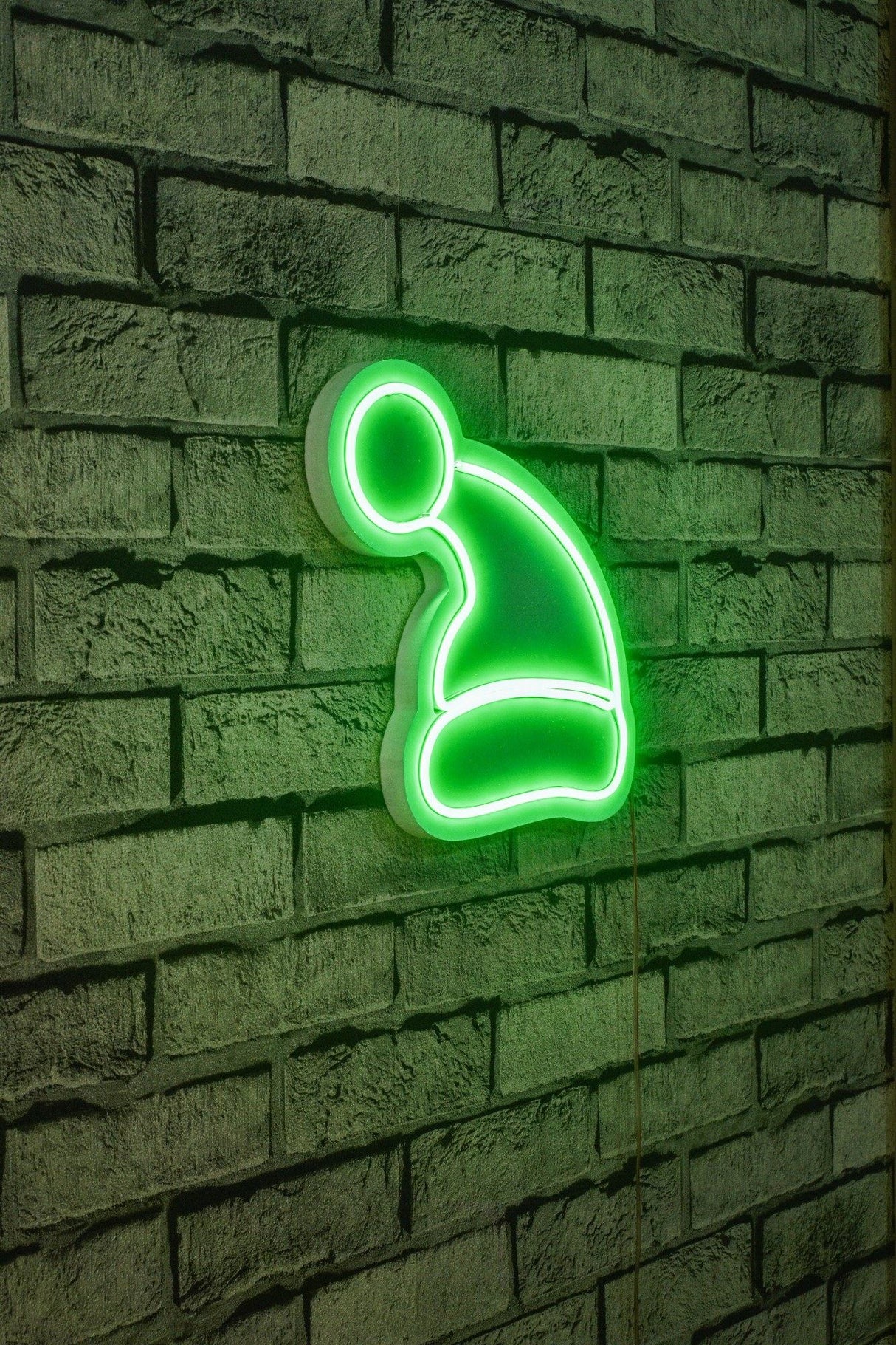 Lampă neon Santa Claus, Diverse culori, 28x26x2 cm - Verde | SKU: 395NGR1990 | Lampă neon Santa Claus, 28x26x2 cm, varianta Verde, produs pentru amenajarea locuinței, disponibil online în România la CasaMob