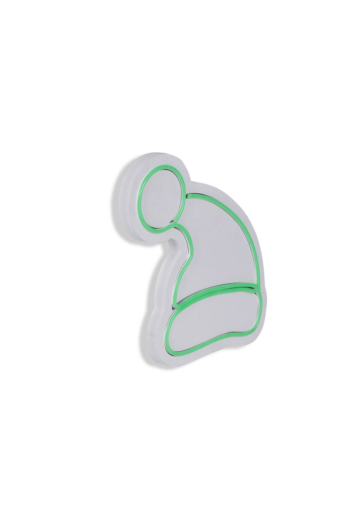 Lampă neon Santa Claus, Diverse culori, 28x26x2 cm - Verde | SKU: 395NGR1990 | Lampă neon Santa Claus, 28x26x2 cm, varianta Verde, produs pentru amenajarea locuinței, disponibil online în România la CasaMob