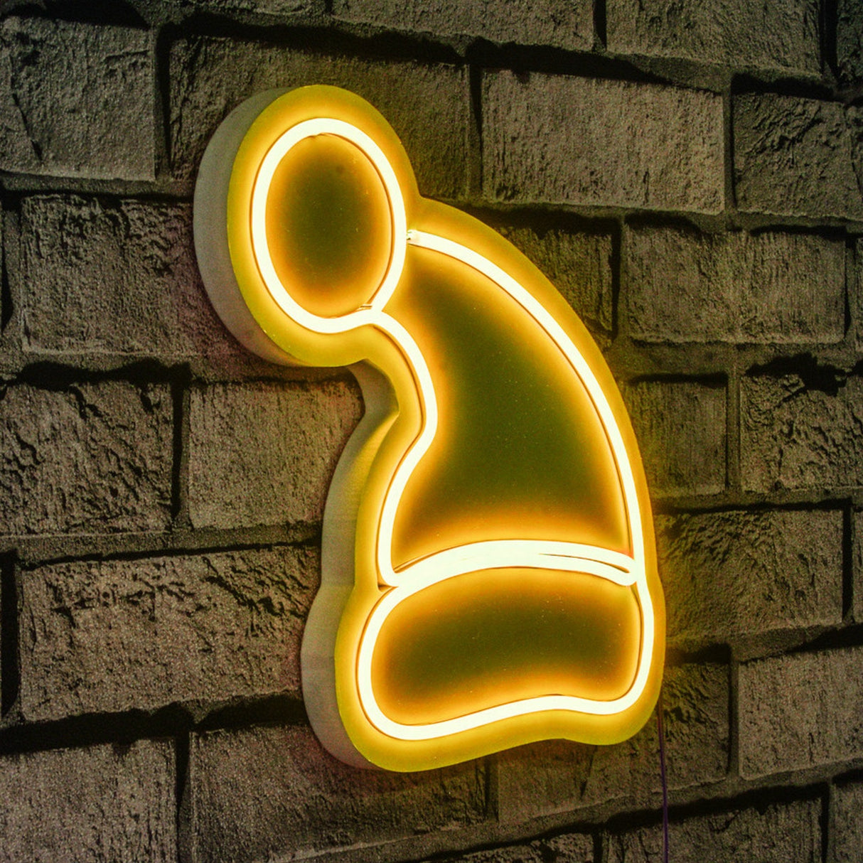 Lampă neon Santa Claus, Diverse culori, 28x26x2 cm - Galben | SKU: 395NGR1991 | Lampă neon Santa Claus, 28x26x2 cm, varianta Galben, produs pentru amenajarea locuinței, disponibil online în România la CasaMob