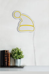 Lampă neon Santa Claus, Diverse culori, 28x26x2 cm - Galben | SKU: 395NGR1991 | Lampă neon Santa Claus, 28x26x2 cm, varianta Galben, produs pentru amenajarea locuinței, disponibil online în România la CasaMob
